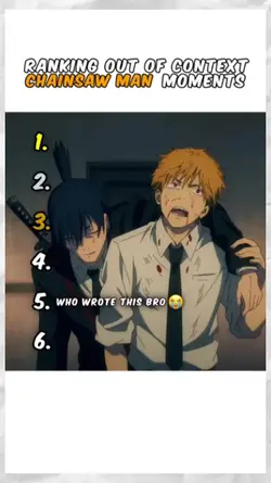 chainsaw man moments