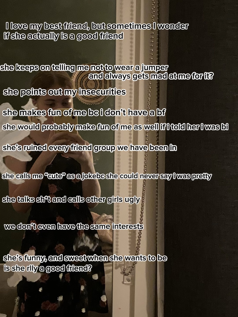 she hates the 