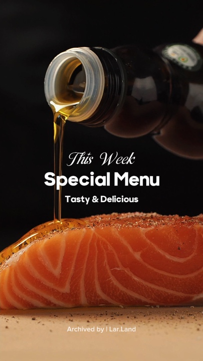 Menu Especial de Fim de Semana