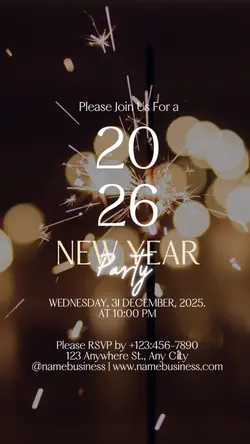 NEW YEAR INVITATION