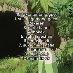 10 fakta tntng gue