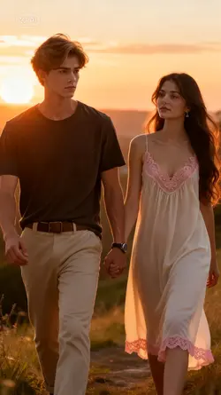 walking hand in hand