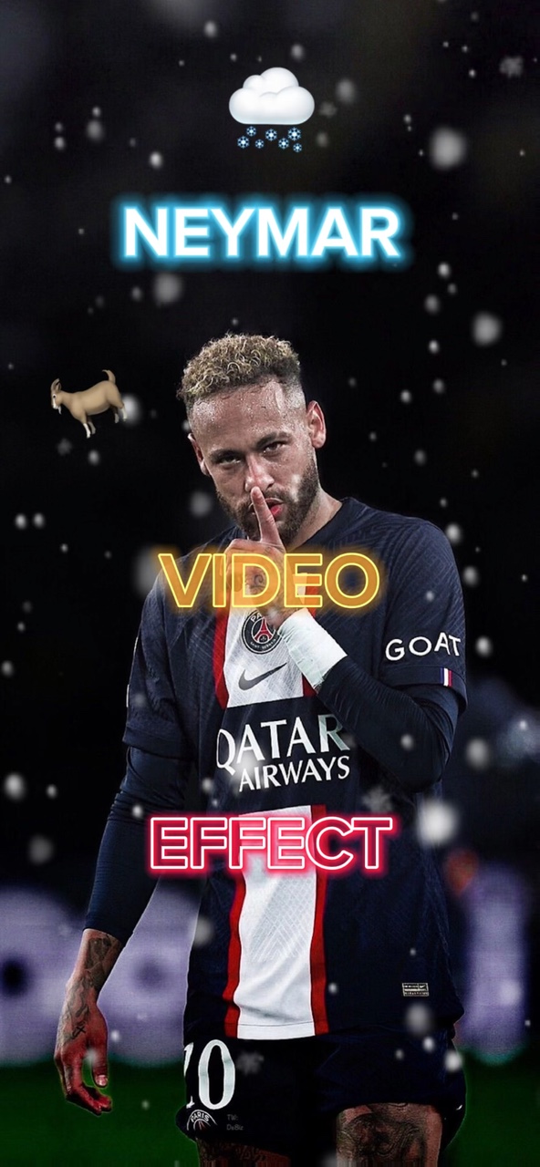 EFEITO DE VÍDEO NEYMAR