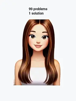 warnain rambut