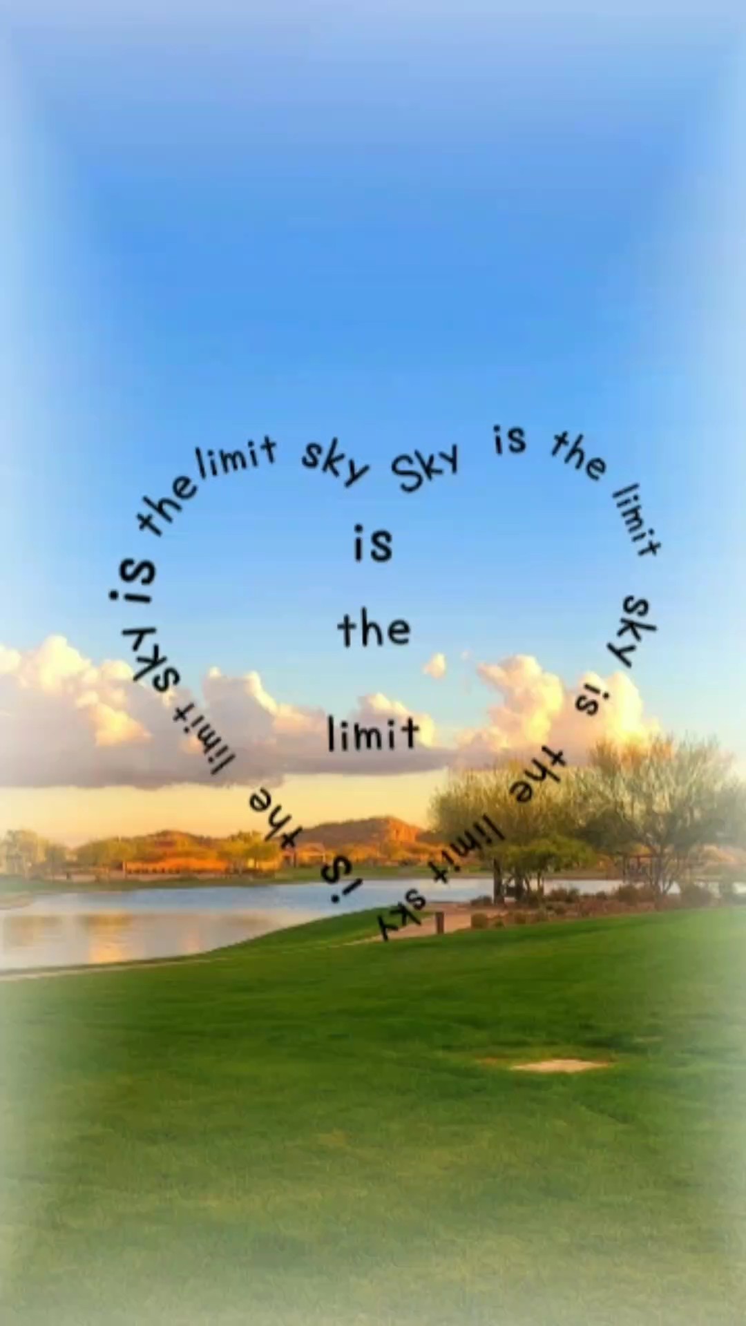 sky is the limit