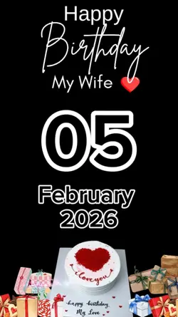 HBD Wife 05 February
