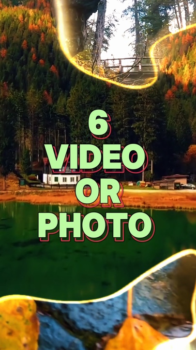 6 na video o larawan 