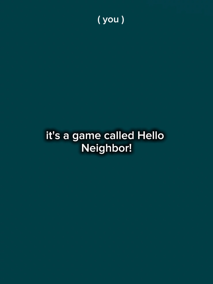 HELLO NEIGHBOUR 