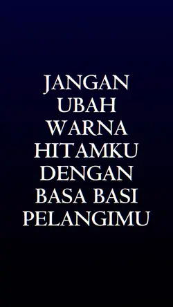JANGAN UBAH WARNA