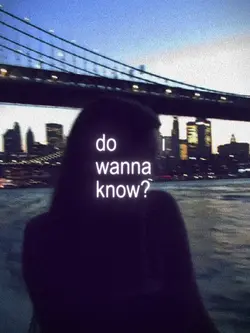 Do i wanna know?