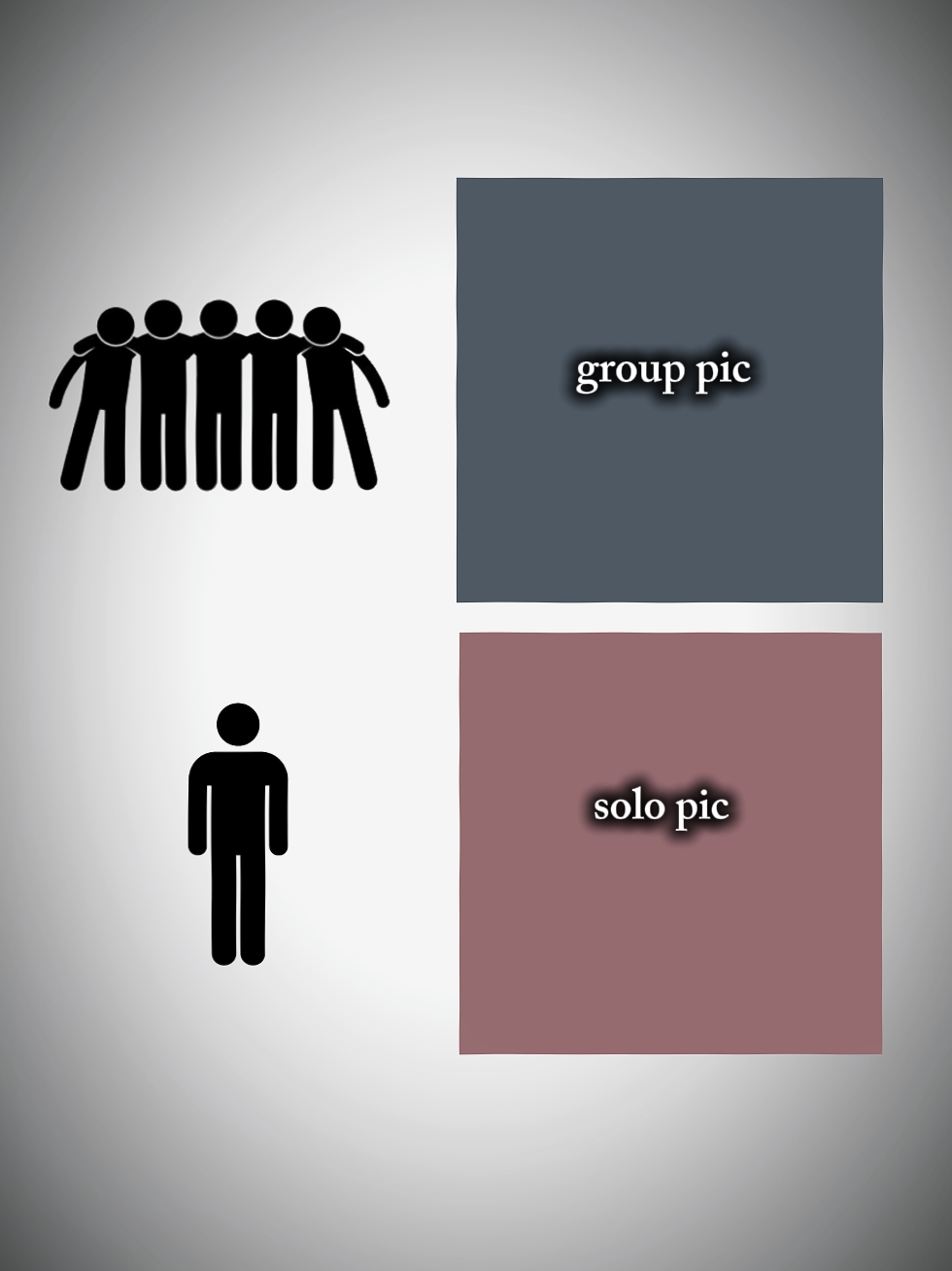 solo and group pic