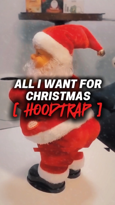 TRAMPA CON CAPUCHA DE PAPÁ NOEL