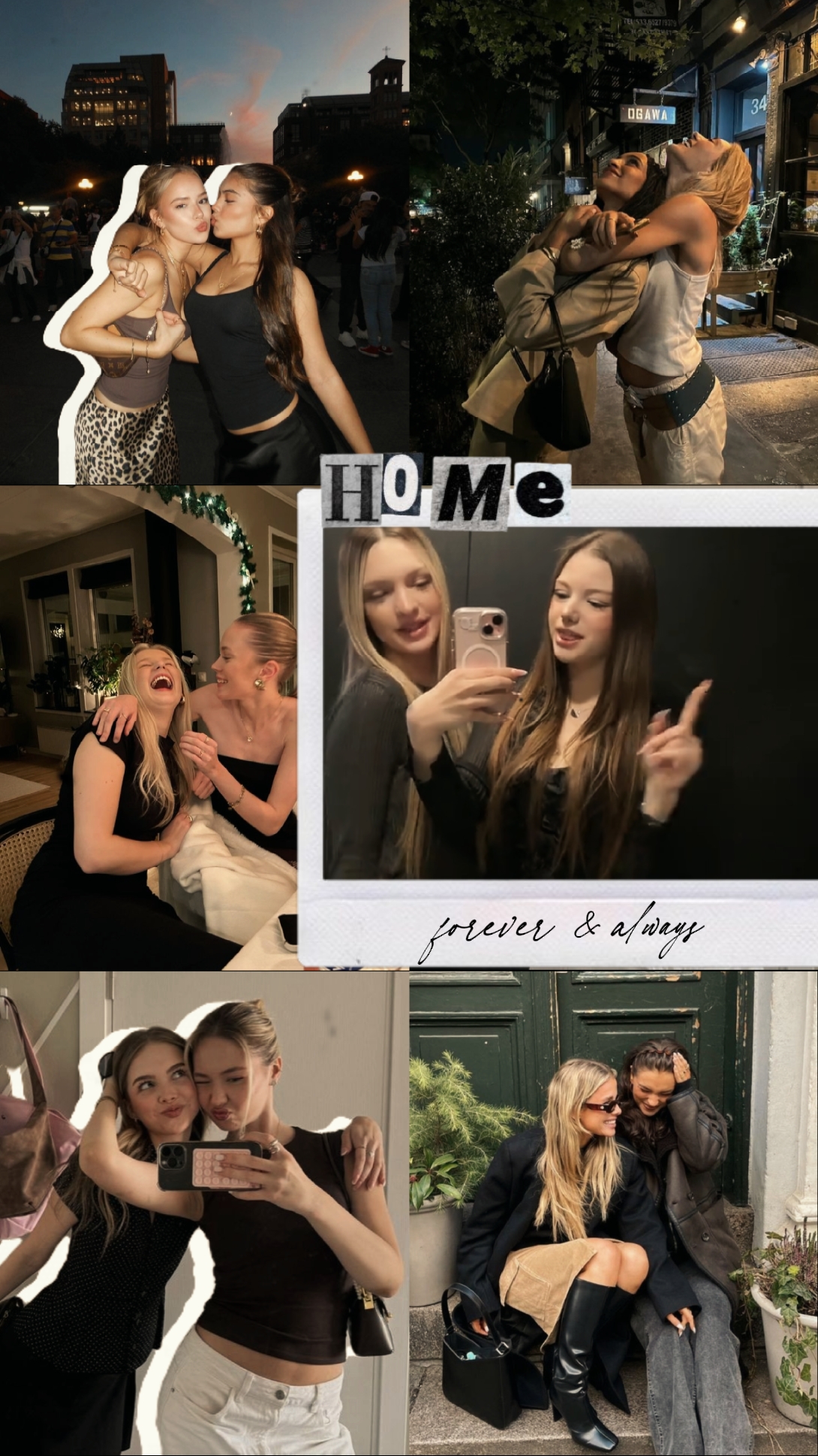 collage de meilleur ami