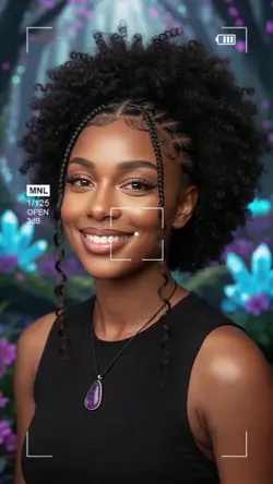 Grid Reveal: Braids & Curls