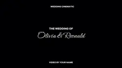 Wedding Cinematic