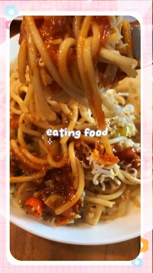 Comiendo comida 