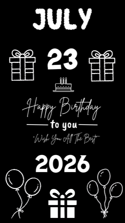 Feliz Aniversário 