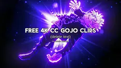 4K GOJO CLIPS