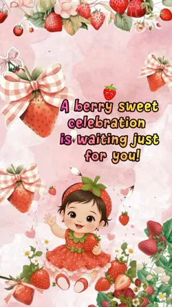 strawberry birthday