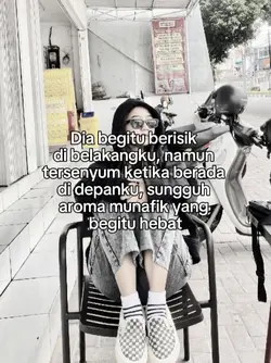 dia begitu berisik 