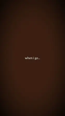 when I go home