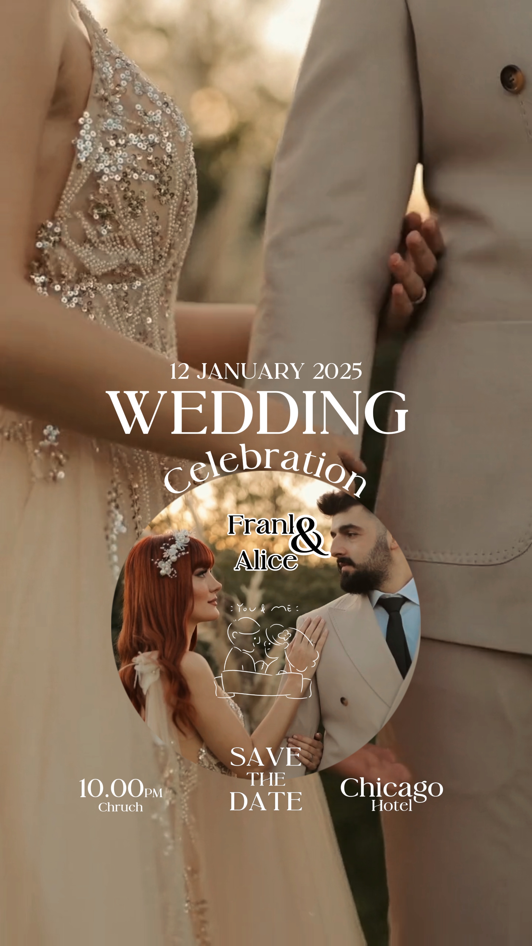 Feliz casamento