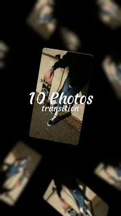 10 photos transition