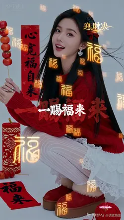财神来进门来