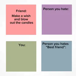 POV:a birthday party