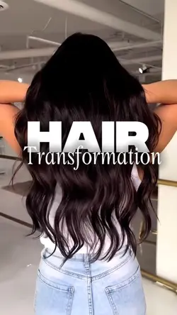 Before after Hair 
