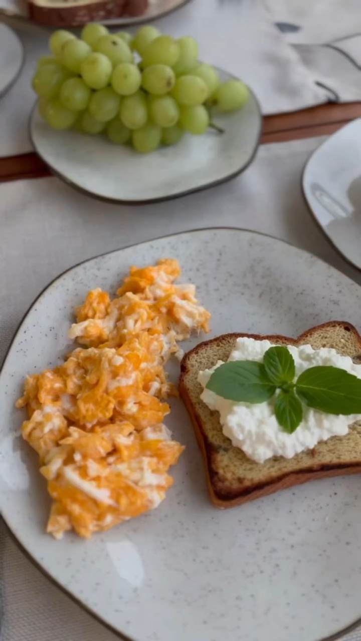 Café da manhã de hoje