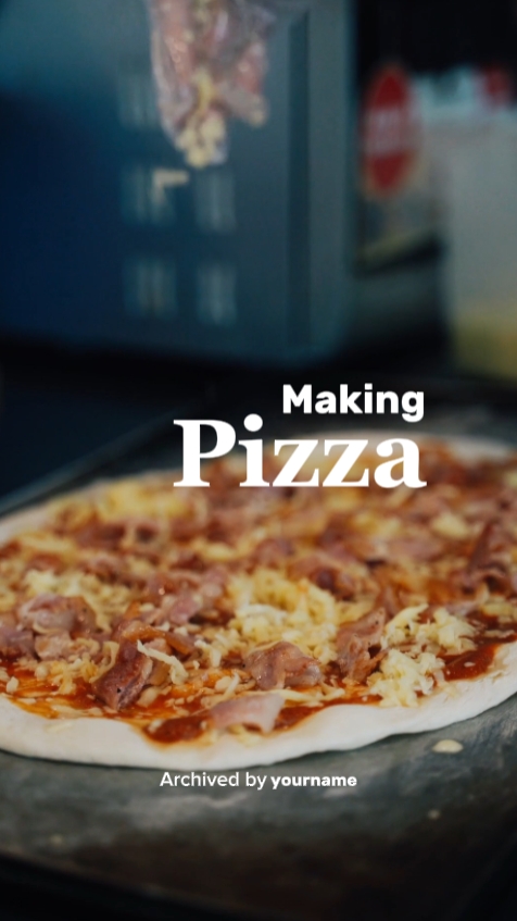 Fazendo pizza