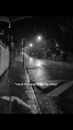 VC fica estranha