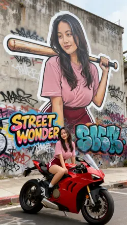 grafiti x sportbike