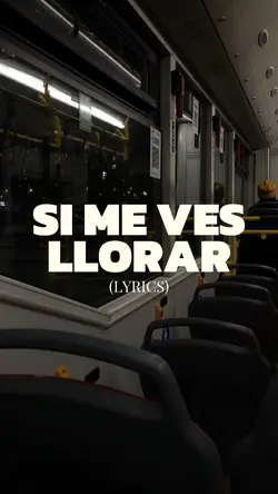 Si me ves llorar🌙🥺