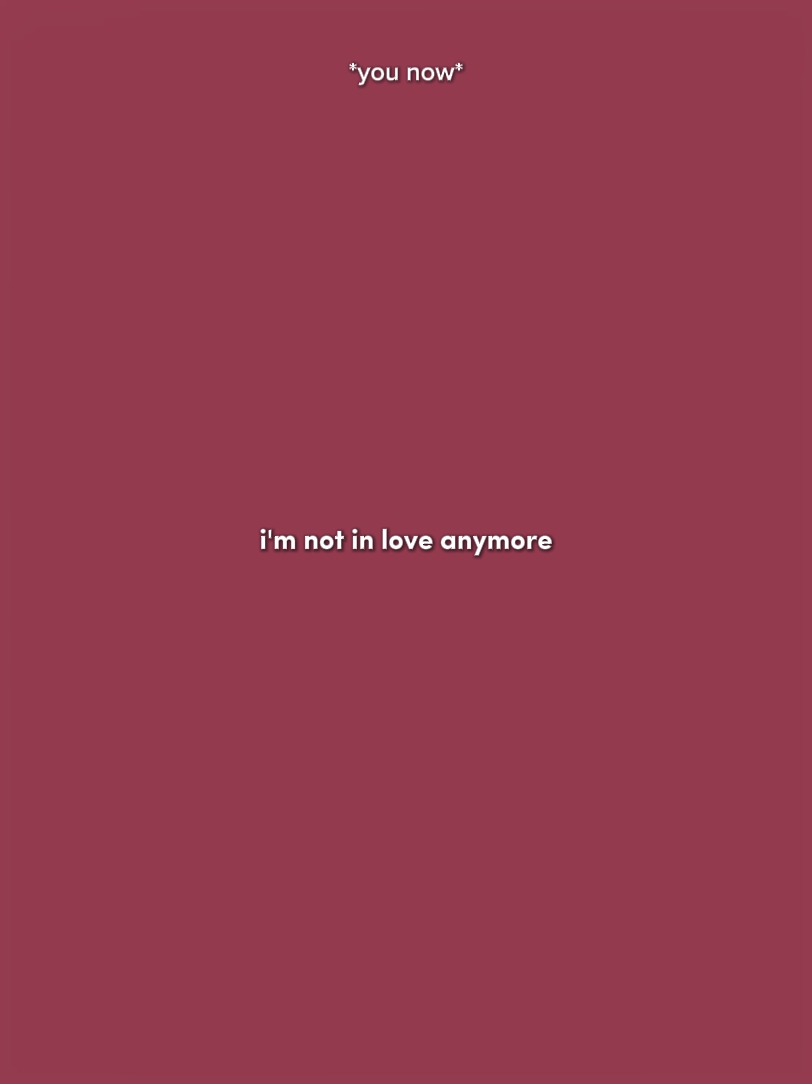 im not inlove