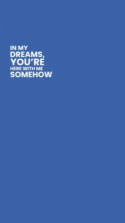 In my dreams