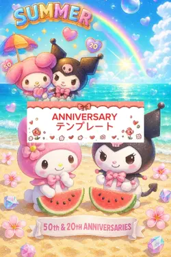 ANNIVERSARYテンプレート