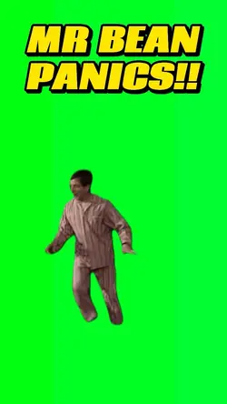 Mr bean panic