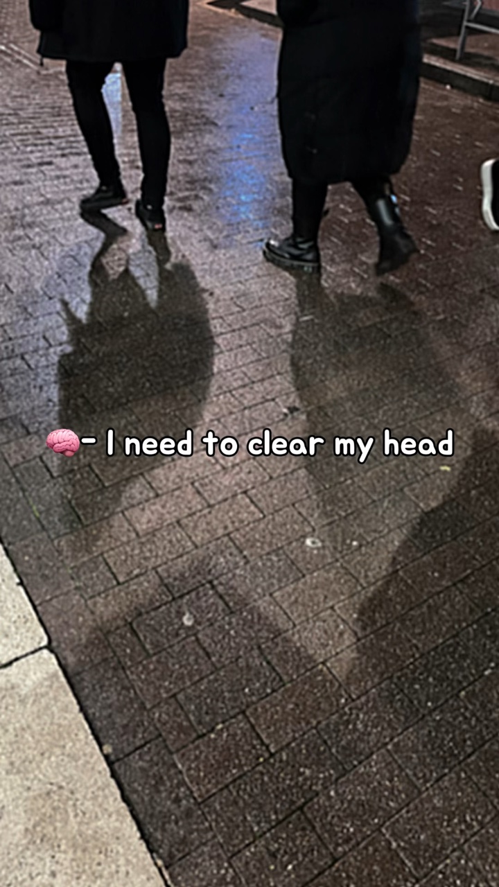 Clear my head ❤️‍🩹