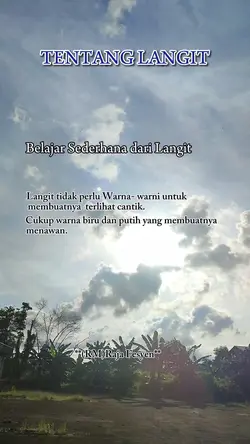 TENTANG LANGIT 