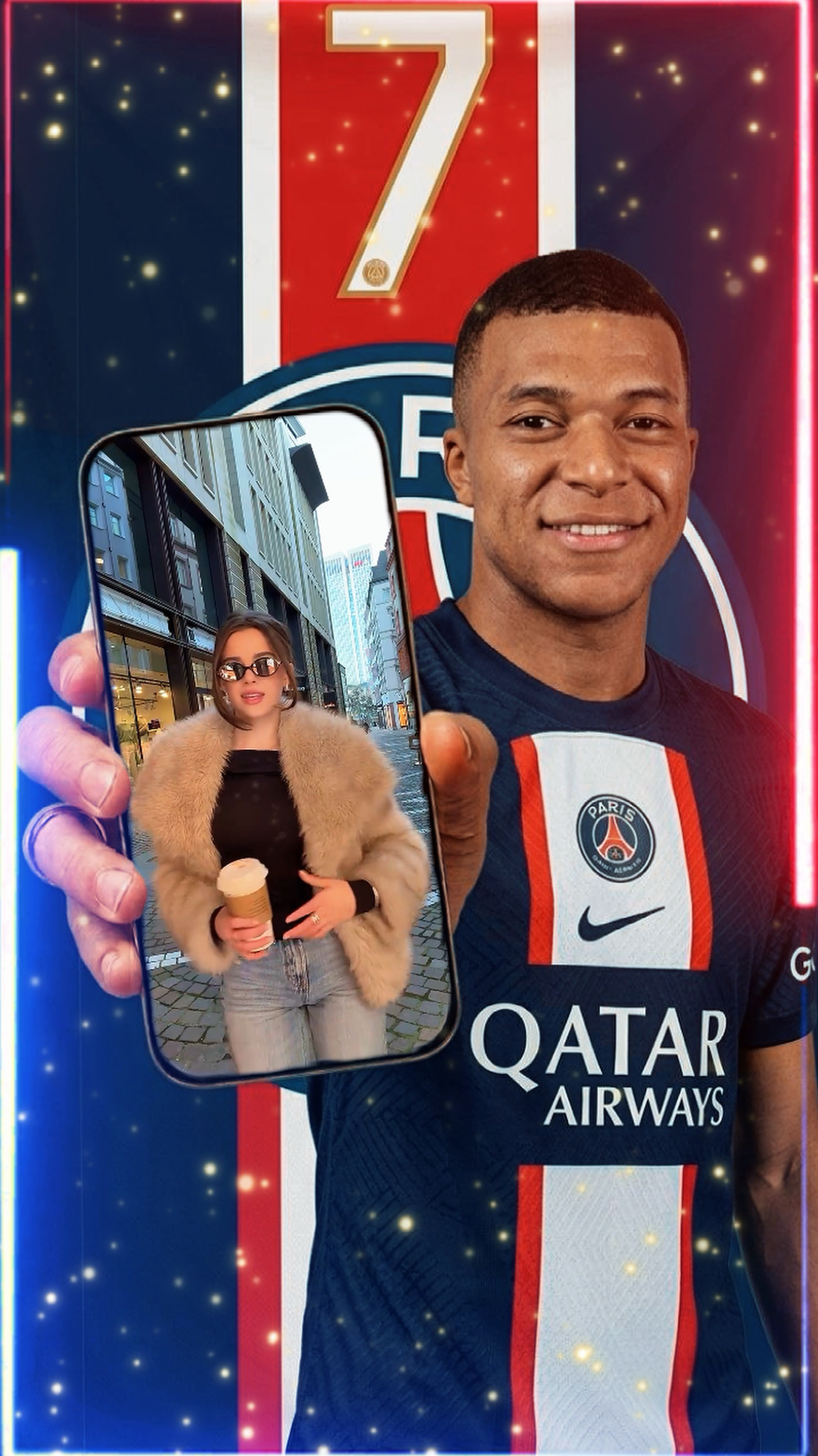 Mbappe Collage