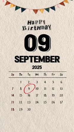 HBD 09september 2025