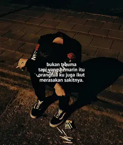 Bukan trauma,tapi...