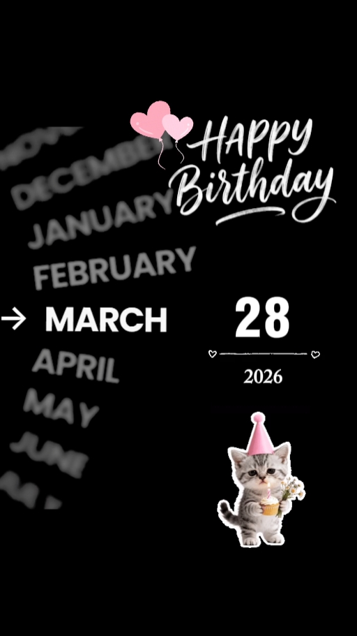 HBD 28 mars