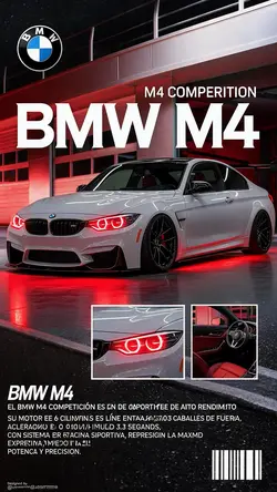 BMW Poster Ai