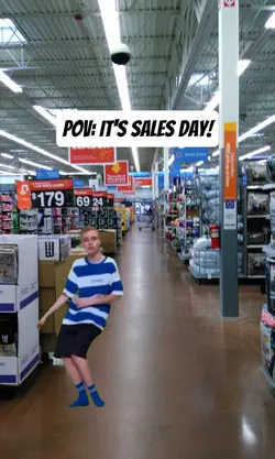 it's sales day