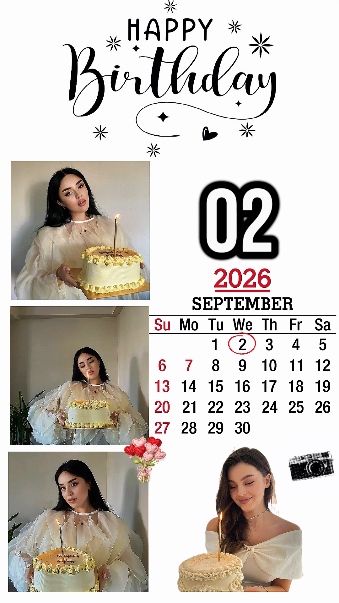 Selamat ulang tahun 02 September 