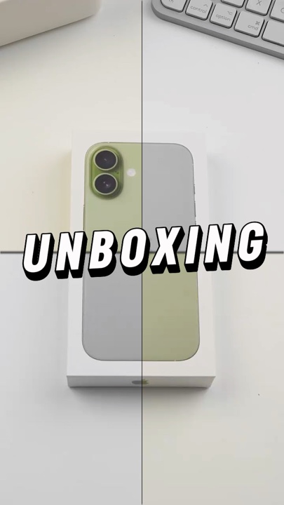 Déballage de l'iPhone 
