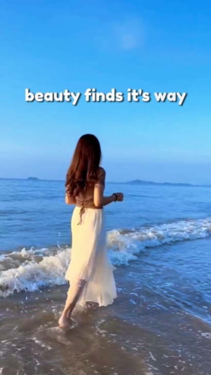 La beauté trouve son chemin
